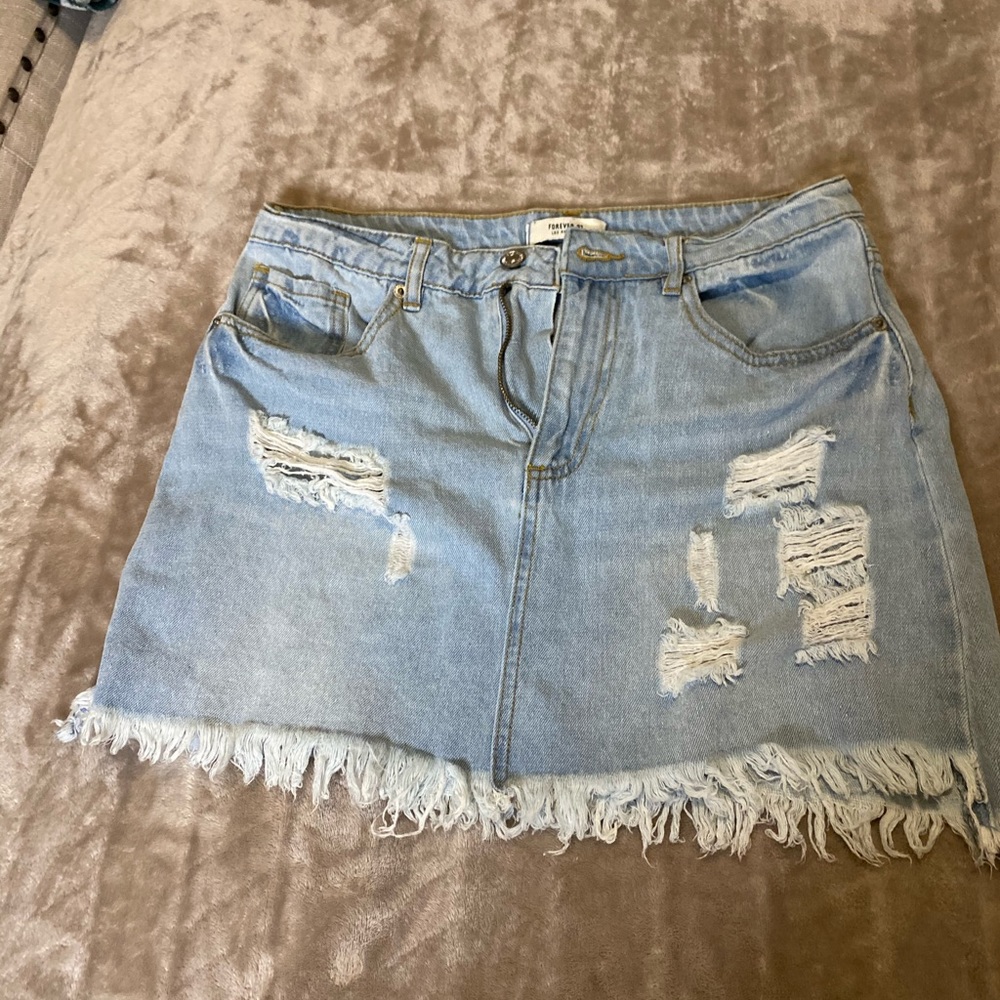 Denim Skirt